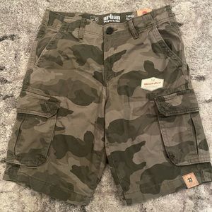 Camo Cargo Shorts
